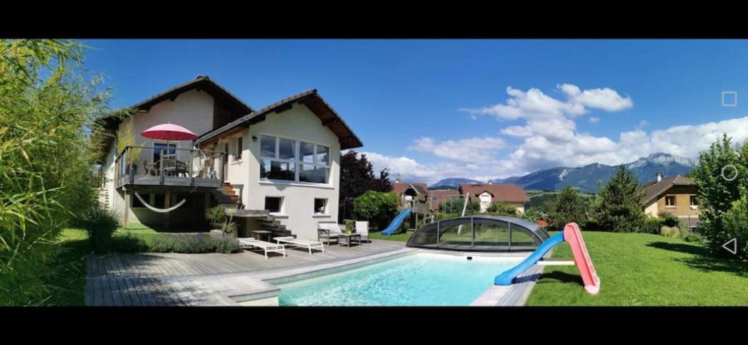 Maison Piscine Prive 10 Min Annecy, 30 Min Geneve, 45 Min Stations Villa Charvonnex Luaran gambar