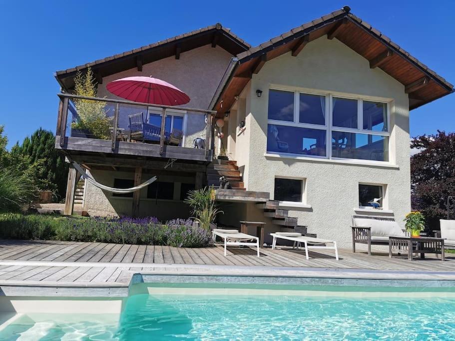 Maison Piscine Prive 10 Min Annecy, 30 Min Geneve, 45 Min Stations Villa Charvonnex Luaran gambar