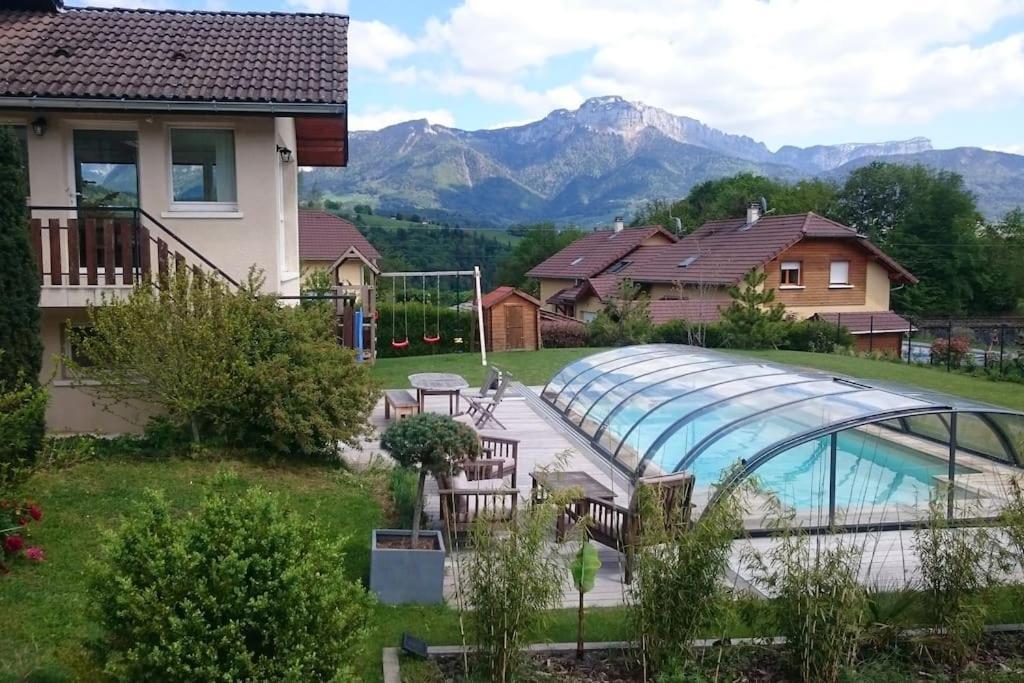 Maison Piscine Prive 10 Min Annecy, 30 Min Geneve, 45 Min Stations Villa Charvonnex Luaran gambar